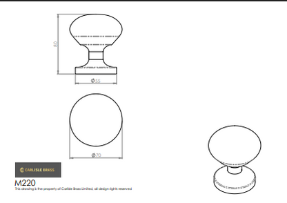 Easy Centre Door Knob