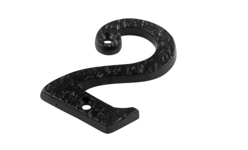 ASEC Antique Style Metal Numerals