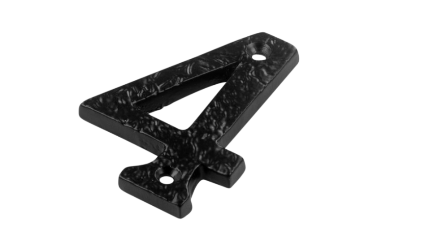 ASEC Antique Style Metal Numerals