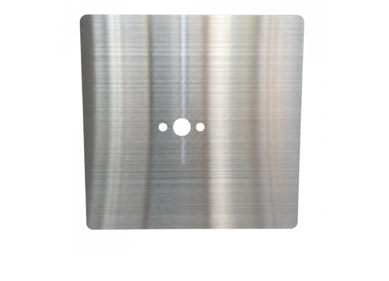 ASEC Stainless Steel Cubicle Retro-Fit Plate To Cover Fixing Holes