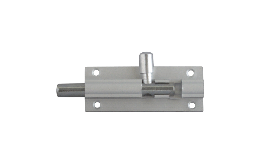 ASEC Aluminium 25mm Wide Straight Barrel Bolt