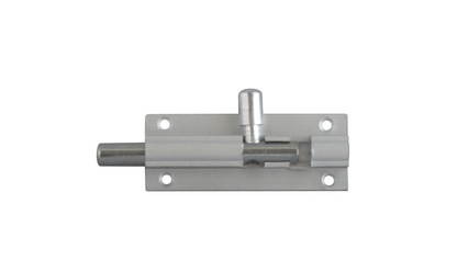 ASEC Aluminium 25mm Wide Straight Barrel Bolt