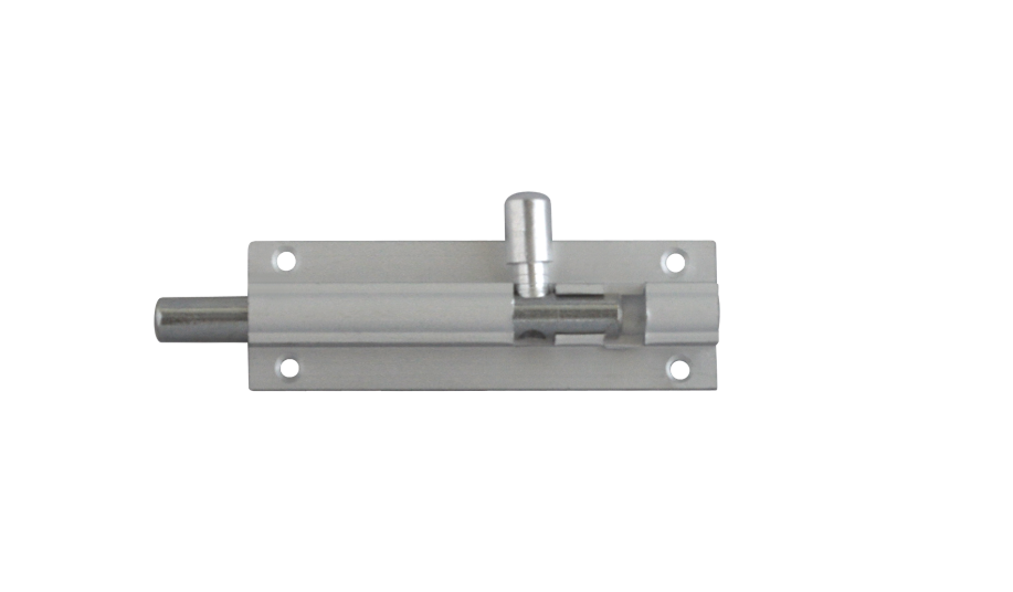 ASEC Aluminium 25mm Wide Straight Barrel Bolt