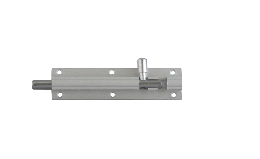 ASEC Aluminium 25mm Wide Straight Barrel Bolt