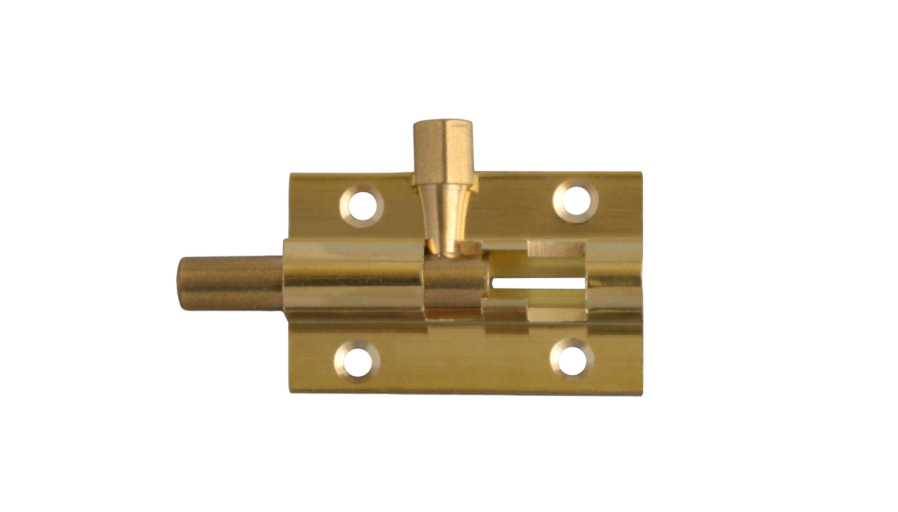 ASEC VITAL Brass 25mm Wide Straight Barrel Bolt