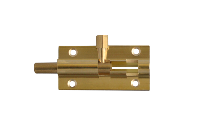 ASEC VITAL Brass 25mm Wide Straight Barrel Bolt