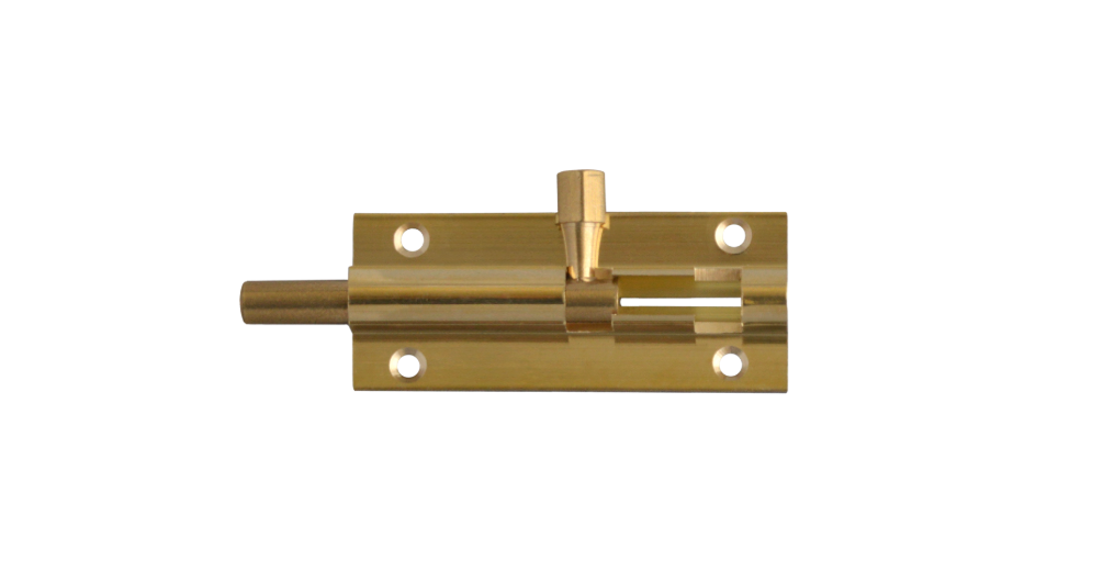 ASEC VITAL Brass 25mm Wide Straight Barrel Bolt
