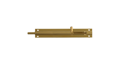 ASEC VITAL Brass 25mm Wide Straight Barrel Bolt