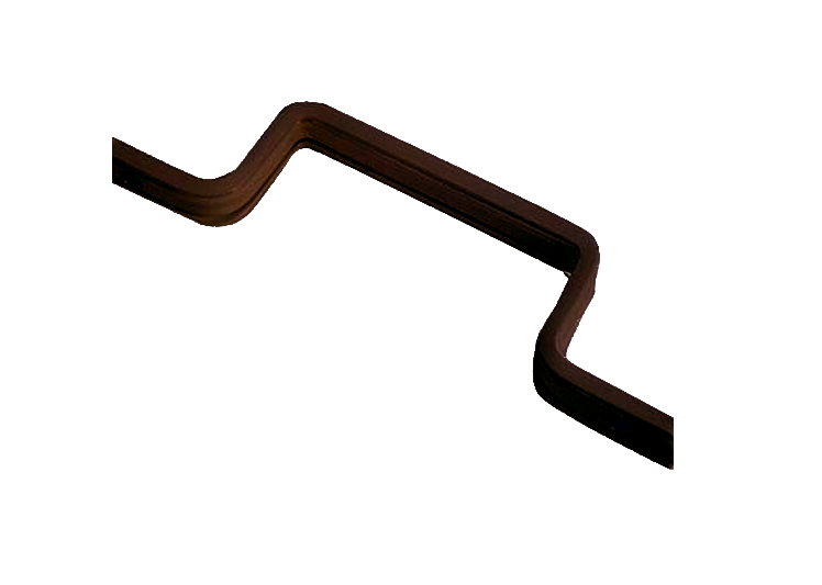 KICKSTOP 9612 & 9613 16mm London Door Bar To Suit Ingersoll SC71 Nightlatch Dark Brown