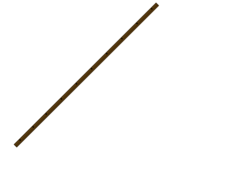 KICKSTOP 9614 16mm Birmingham Door Bar