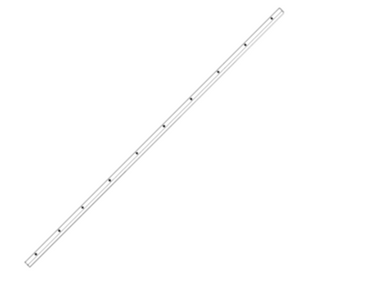 KICKSTOP 9614 16mm Birmingham Door Bar