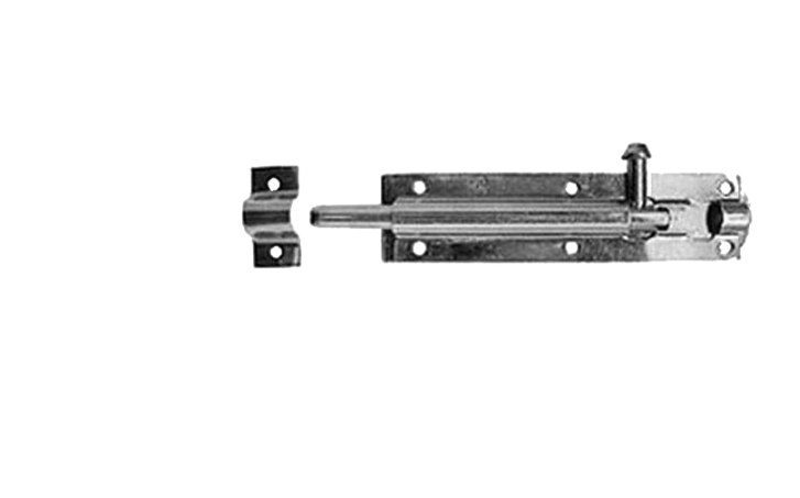 ASEC Zinc Plated Straight Tower Bolt