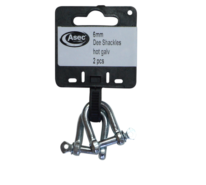 ASEC Steel Dee Shackles