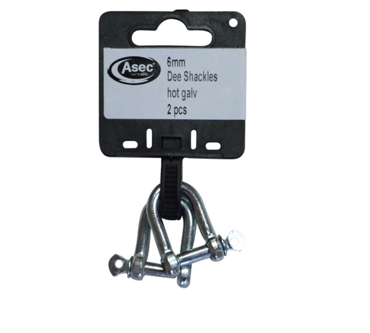 ASEC Steel Dee Shackles