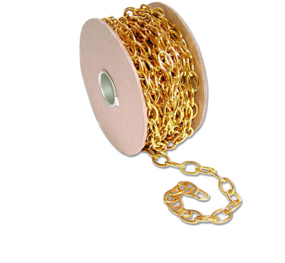 ENGLISH CHAIN 331 Brass Oval Chain