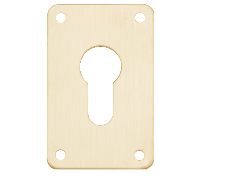 ASEC Screw On 45mm x 70mm Euro Escutcheon
