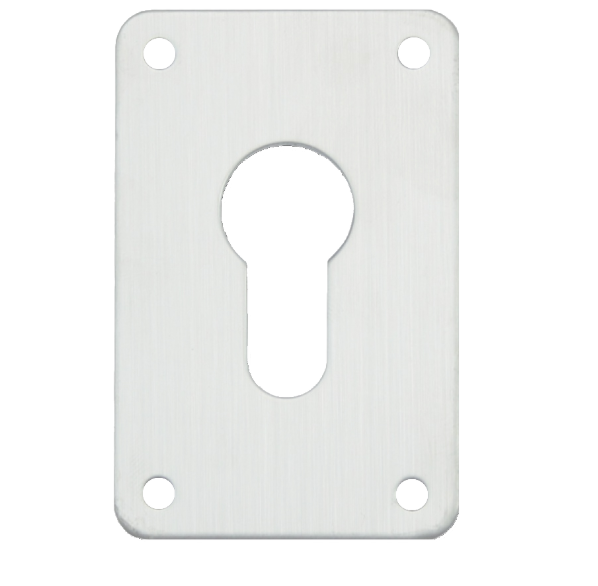 ASEC Screw On 45mm x 70mm Euro Escutcheon