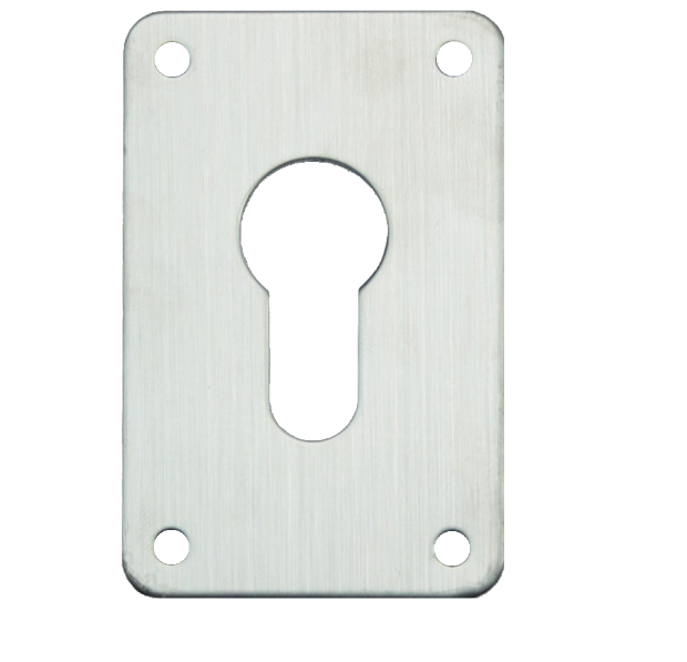 ASEC Screw On 45mm x 70mm Euro Escutcheon