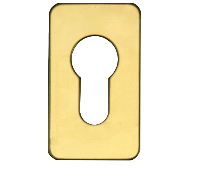 ASEC Self Adhesive 35mm x 60mm Small Euro Escutcheon
