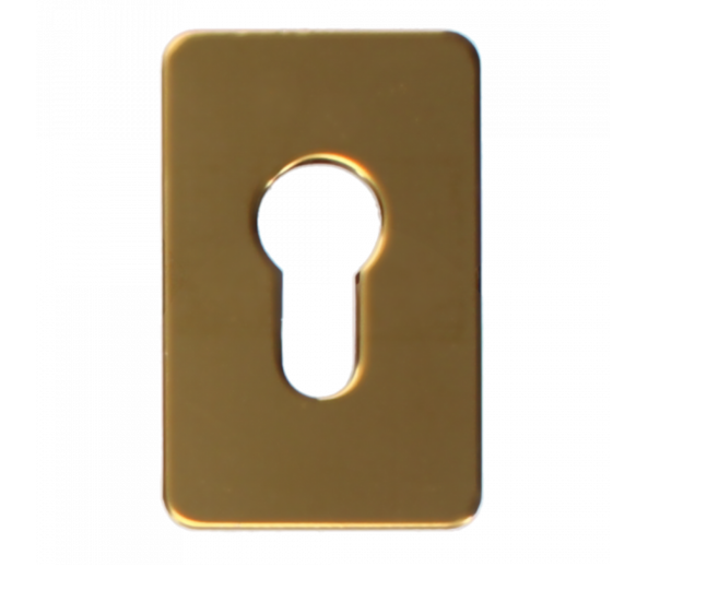ASEC Self Adhesive 45mm x 70mm Euro Escutcheon