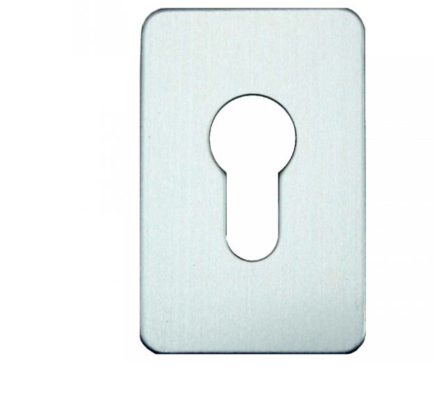ASEC Self Adhesive 45mm x 70mm Euro Escutcheon