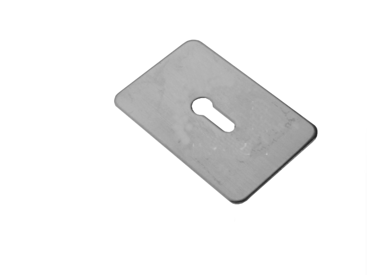 ASEC Self Adhesive 45mm x 70mm UK Mortice Escutcheon