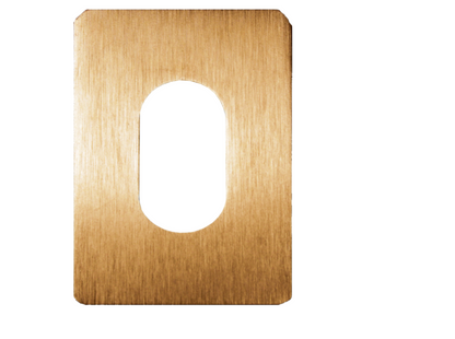 SOUBER TOOLS UE1 Self Adhesive Oval Escutcheon