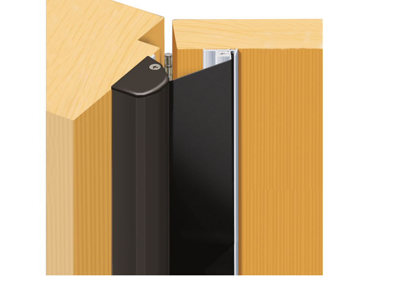 EXITEX Roller Finger Guard With Concealed Fixings Fire Rated