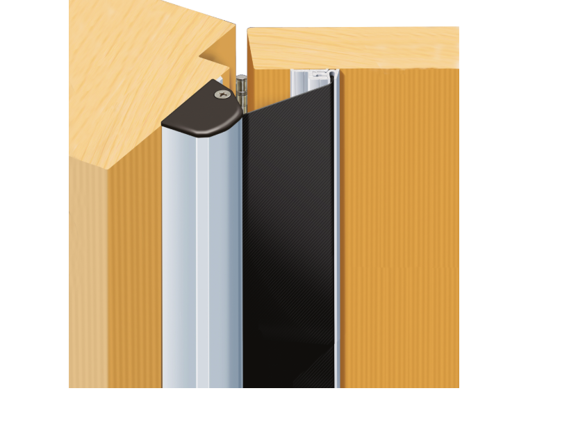 EXITEX Roller Finger Guard With Concealed Fixings Fire Rated
