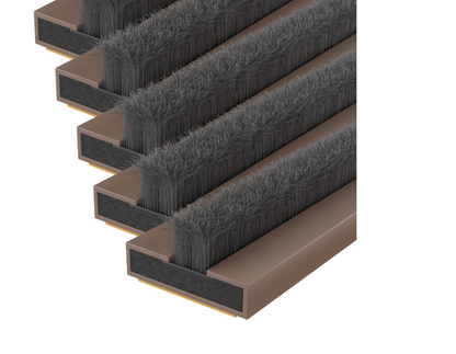 FIRESTOP Intumescent Strip 1.05m x 4mm Fire & Smoke Brush Seal (Pack Of 5)