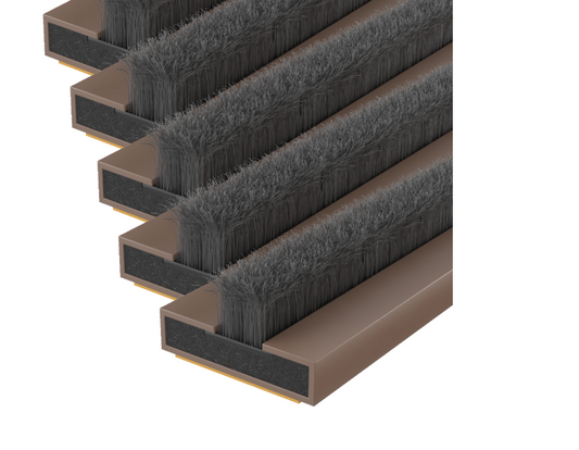 FIRESTOP Intumescent Strip 1.05m x 4mm Fire & Smoke Brush Seal (Pack Of 5)