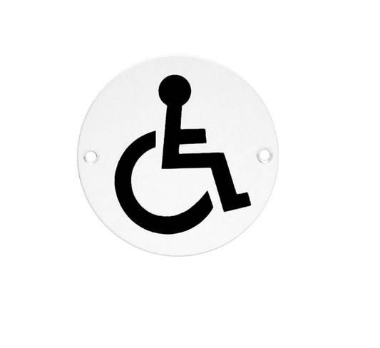 ASEC Aluminium Metal Toilet Door Sign