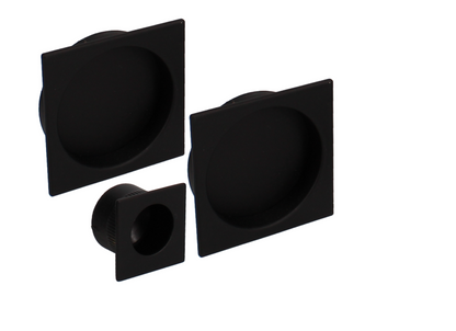 BONAITI SERRATURE Classic Sliding Door Handle Square BQD Blind Finger Pull Set