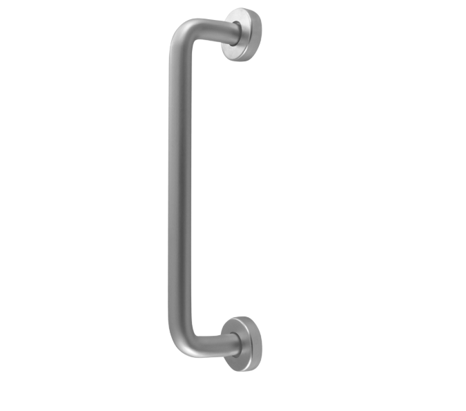 DORTREND 20RCR2 Bolt Fix Round Rose Aluminium Pull Handle