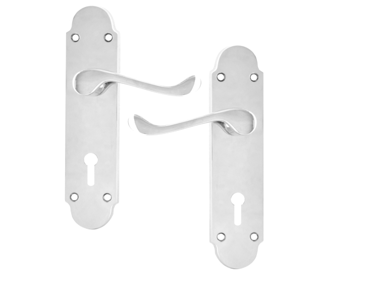 ASEC Oakley Plate Mounted Lever Furniture