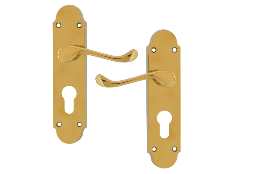 ASEC Oakley Plate Mounted Lever Furniture