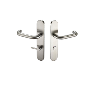 ASEC Radius Backplate Lever Furniture DDA