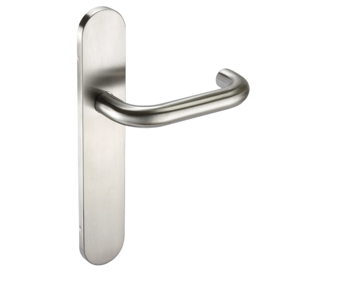 ASEC Radius Backplate Lever Furniture DDA