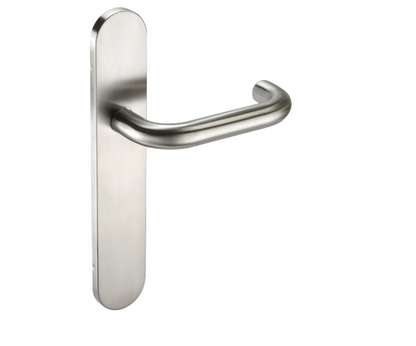 ASEC Radius Backplate Lever Furniture DDA
