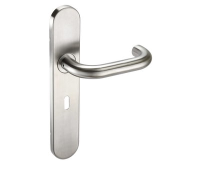 ASEC Radius Backplate Lever Furniture DDA