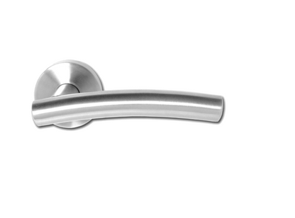 ASEC Stainless Steel Round Rose Lever Furniture