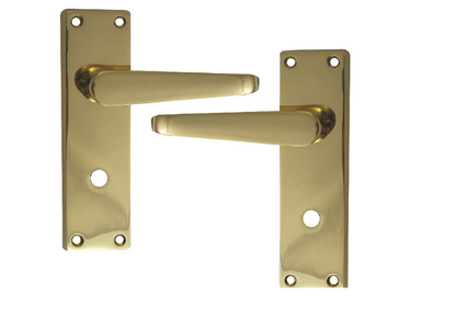ASEC Victorian Plate Mounted Bathroom Lever Furniture