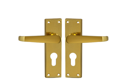 ASEC Victorian Plate Mounted Lever Furniture