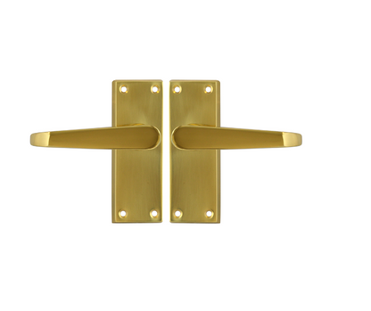 ASEC Victorian Plate Mounted Lever Furniture