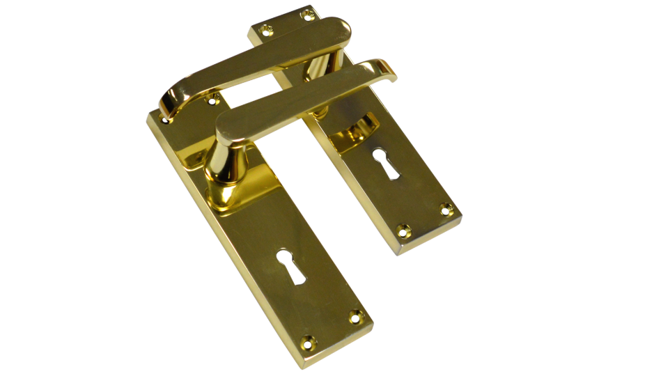 ASEC Vital Victorian Plate Mounted Straight Lever Furniture
