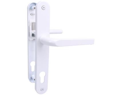 ASEC Evo Sprung Lever/Lever Multipoint Door Handles 92mm PZ 242mm Backplate 210mm Fixings