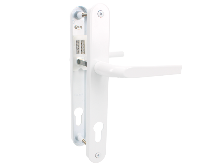 ASEC Evo Sprung Lever/Lever Multipoint Door Handles 92mm PZ 246mm Backplate 215mm Fixings