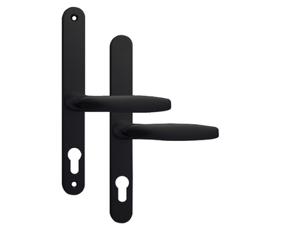 ASEC Sprung Lever/Lever Multipoint Door Handles 68mm PZ 211mm Fixings No Snib