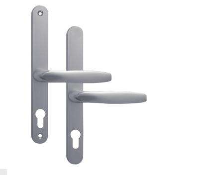 ASEC Sprung Lever/Lever Multipoint Door Handles 68mm PZ 211mm Fixings No Snib