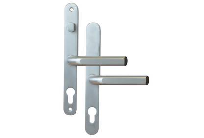 ASEC Sprung Lever/Lever Multipoint Door Handles 68mm PZ 211mm Fixings With Snib
